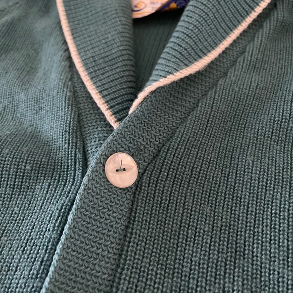 Vintage Ernie Richardson, Knit Rite Mills Ltd Curling Sweater/cardigan, M - Picture 5 of 5